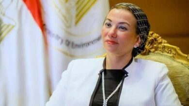 وزيرة البيئة