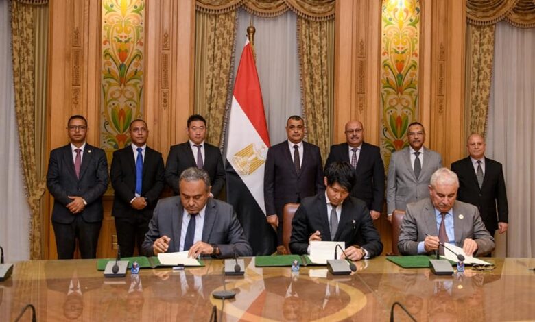 توقيع اتفاقية تصنيع مشترك بين "الإنتاج الحربي" و"ميزوها" اليابانية