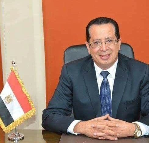 الأستاذ ايمن رضا الأمين العام لجمعية مستثمرى العاشر من رمضان