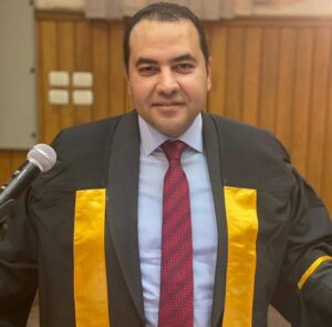 تميم الضوي يحصل على الدكتوراة