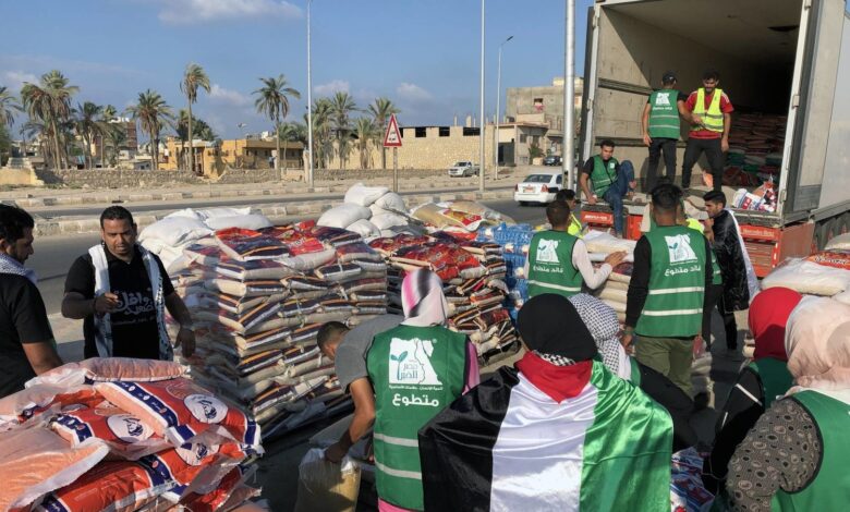 المساعدات الإنسانية