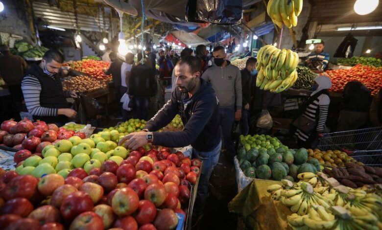 معدل التضخم الأردن