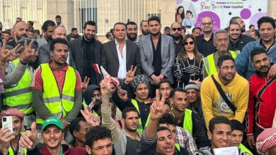 العاملون في مجموعة بيراميدز للتطوير يدلون بأصواتهم في الانتخابات الرئاسية