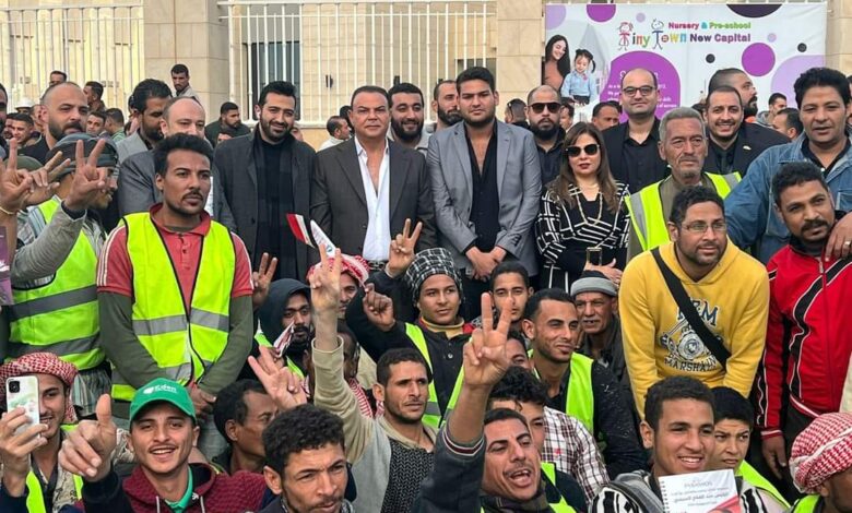 العاملون في مجموعة بيراميدز للتطوير يدلون بأصواتهم في الانتخابات الرئاسية
