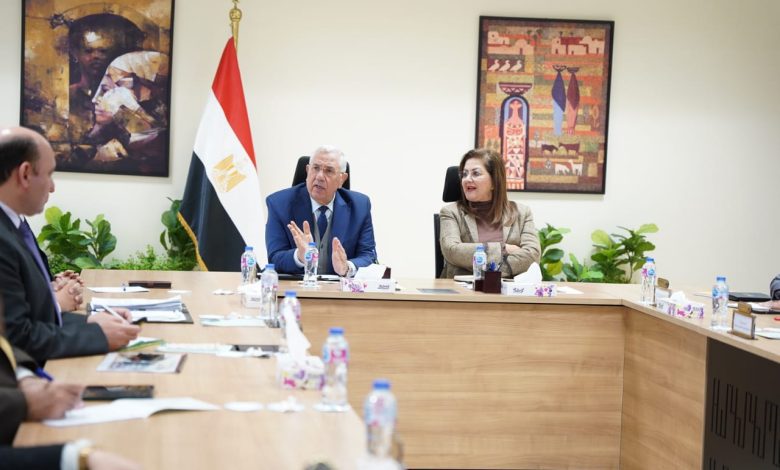 وزيرا الزراعة والتخطيط