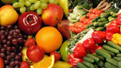 أسعار الخضروات والفاكهة اليوم