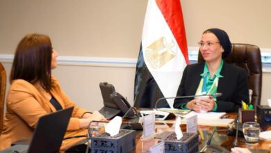 وزيرة البيئة