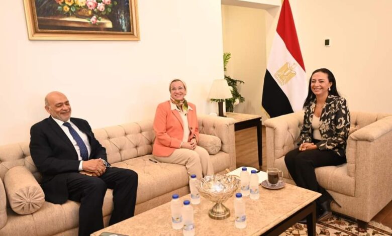 وزيرة التضامن الاجتماعي