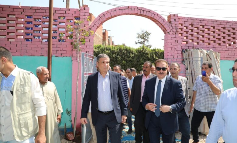 وزير الزراعة ومحافظ المنوفية