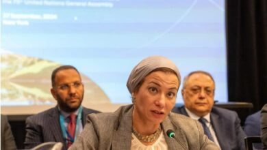 وزيرة البيئة