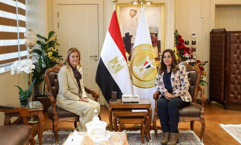 وزيرة التنمية