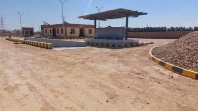 المدفن الصحي الآمن بإدفو