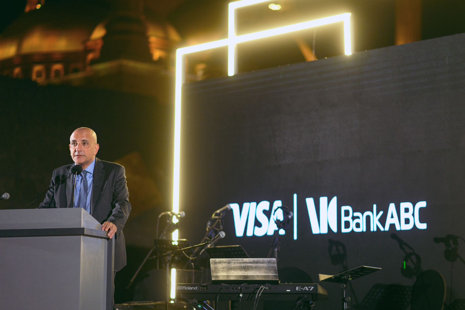 بنك ABC و Visa