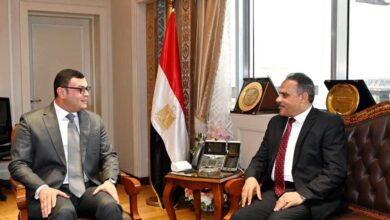المهندس شريف الشربينى مع المهندس حازم الأشمونى