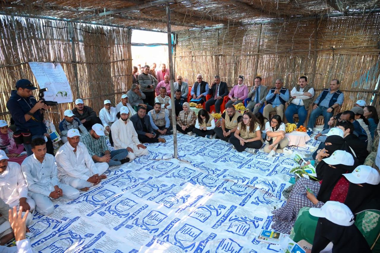 قطاع استصلاح الأراضي والسفارة الكندية