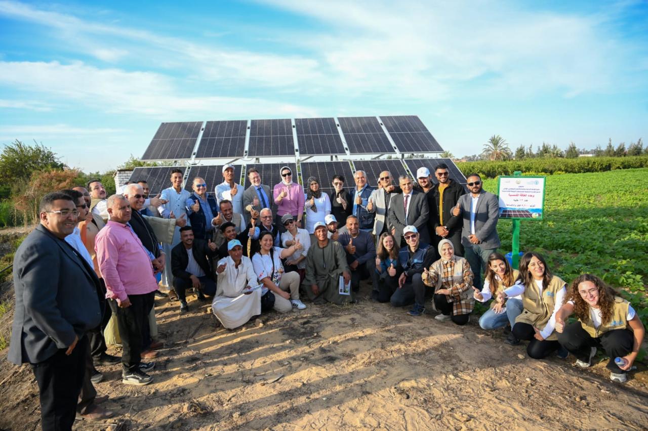 قطاع استصلاح الأراضي والسفارة الكندية