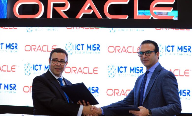 "ICT Misr" وأوراكل للخدمات المالية"