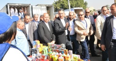 الشركة القابضة للصناعات الغذائية تدعم سوق اليوم الواحد ببني سويف