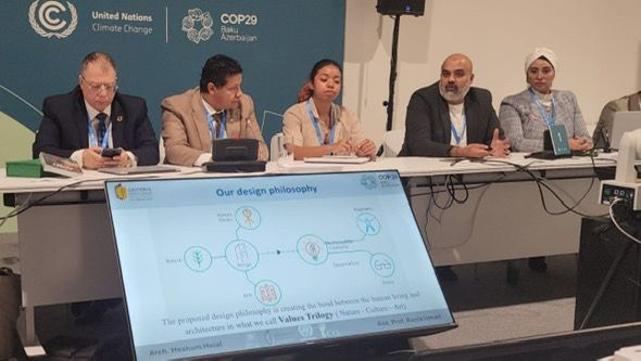 المهندس المعماري هشام هلال رئيس مجلس إدارة شركة “كرايتيريا ديزاين جروب للاستشارات المعمارية