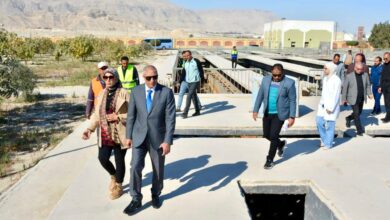 مشروعات المرافق بالسويس الجديدة