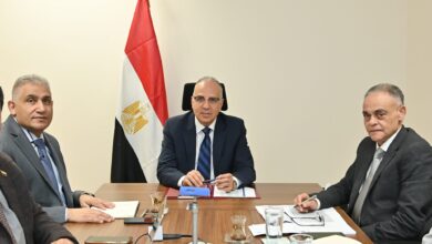 اجتماع موسع لوزير الري لمتابعة الموقف المائي بأسوان