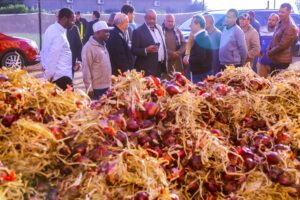 زيارة وزير الزراعة النيجيري للمشروعات المصرية