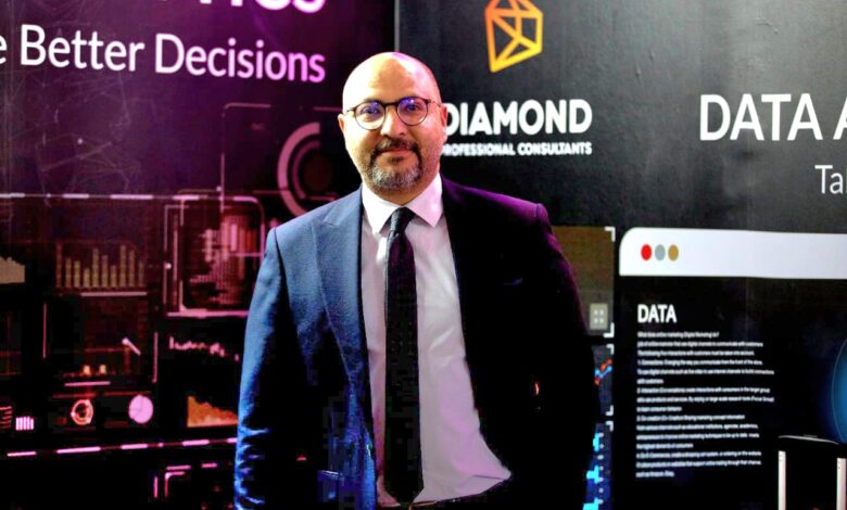 المهندس حاتم القاضي، المؤسس والرئيس التنفيذي لشركة Diamond Professional Consultant