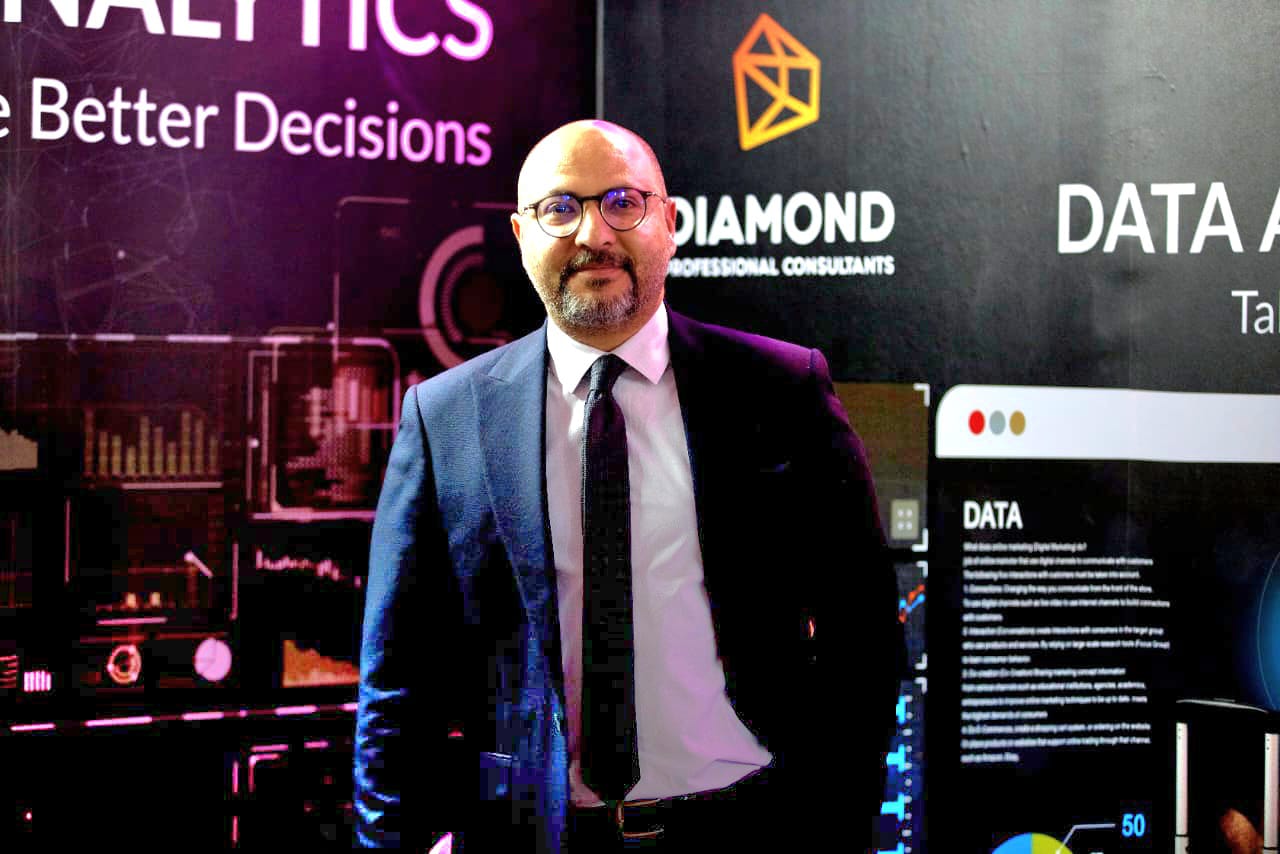 المهندس حاتم القاضي، المؤسس والرئيس التنفيذي لشركة Diamond Professional Consultant