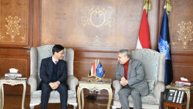 رئيس هيئة قناة السويس يبحث التعاون مع شركة فامسون الصينية في مجال الأمن الغذائي