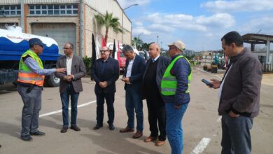 نائب وزير الإسكان في جولة تفقدية كبرى لمتابعة مشروعات المياه والصرف الصحي بالإسكندرية