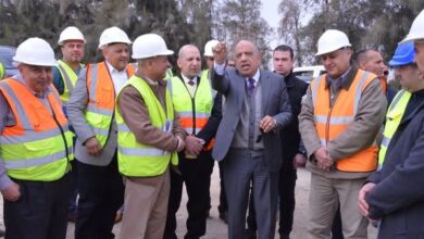 وزير الكهرباء يتفقد محطة الكريمات الشمسية الحرارية
