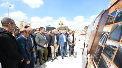 وزير الإسكان يتفقد محطة الصرف الصحي