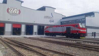 ورشة صيانة حديثة لجرارات GE بأرض مهمشة