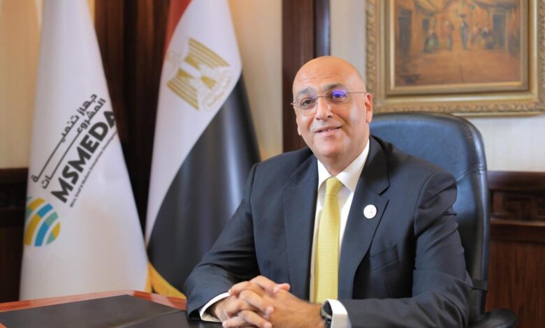 باسل رحمي، الرئيس التنفيذي لجهاز تنمية المشروعات المتوسطة والصغيرة ومتناهية الصغر