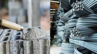 أسعار الحديد والأسمنت اليوم الأحد