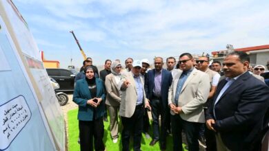 جانب من الجولة التفقدية لوزير الإسكان ومحافظ الشرقية