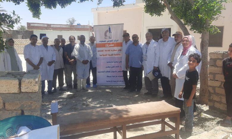جانب من القوافل الميدانية