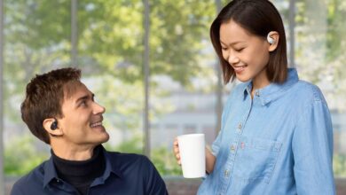 new HUAWEI FreeArc earbuds.