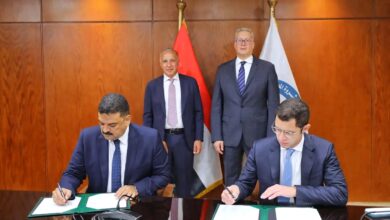 جانب من توقيع الشراكة