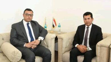 وزيرا الشباب والرياضة