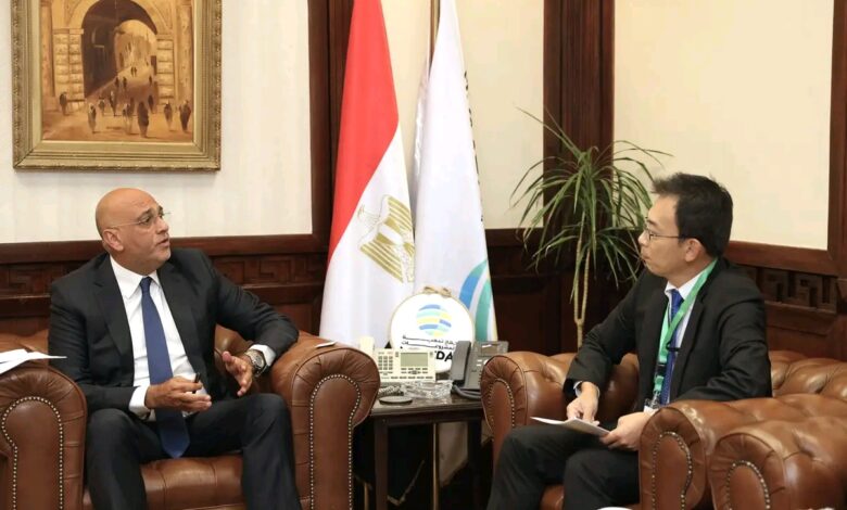 رئيس جهاز تنمية المشروعات وممثل مكتب جايكا