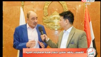 محمد إسماعيل عبده، رئيس شعبة المستلزمات الطبية