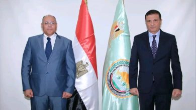 وزير الزراعة وسفير مصر بالكويت