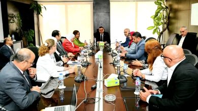 جانب من زيارة وزير الإسكان