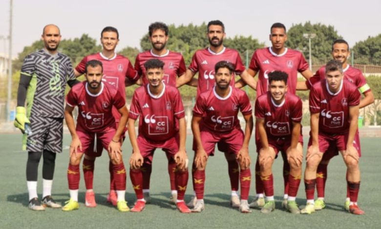 football team at the Helwan Youth Development Center