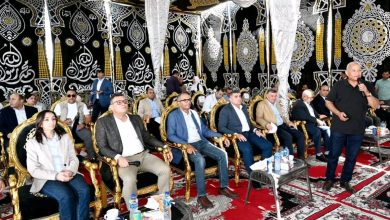 جانب من اجتماع وزير الإسكان 