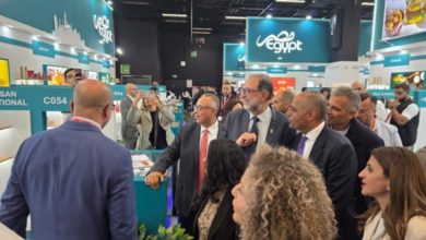 افتتاح الجناح المصري بمعرض “أنوجا” الدولي