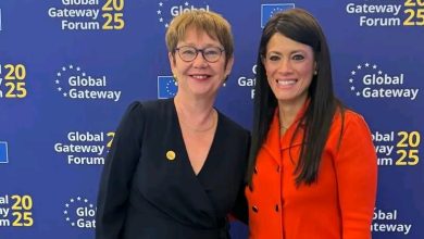 وزيرة التخطيط ورئيسة البنك الأوروبي