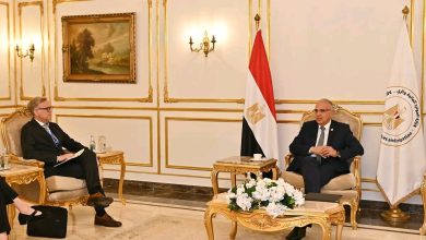 جانب من اجتماع وزير الري