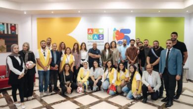 جانب من زيارة مستشفى الناس